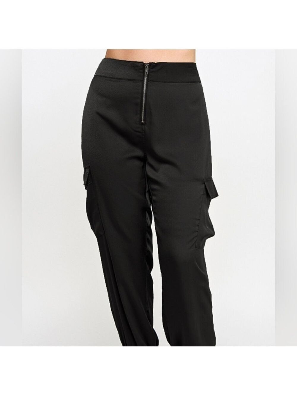 Comfy Black Cargo Joggers Plus SIzes 1X-3X NWTs
